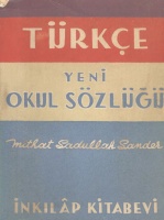 Sander, Mithat Sadullah : Türkçe yeni okul sözlüğü