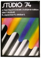 Sóvári Katalin (graf.) : STÚDIÓ '74 - A Fiatal Képzőművészek Stúdiójának kiállítása, Ernst Múzeum '74. szeptember 14.-október 6.