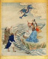 111.     Unidentified artist : (Taoist Mythological Scene.)