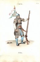 150.     Unknown engraver : Chine. Soldat. (Soldier.)