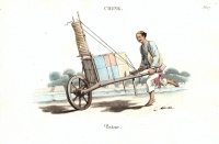 156.     Unknown engraver : Chine. Porteur.  (Porter.)