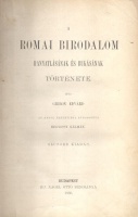 Gibbon Edvárd : A Római Birodalom hanyatlásának és bukásának története (I-II.)