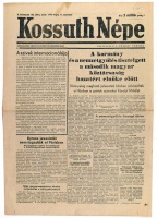 Kossuth Népe. 1946. május 11. - A kormány és a nemzetgyűlés tisztelgett a második magyar köztársaság hazatért elnöke előtt, üdvözölték Károlyi Mihályt
