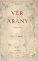 Ady Endre : Vér és arany I. kiadás