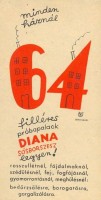 0192. Diana Sósborszesz – Diana Kereskedelmi és Ipari Rt. Budapest. 
