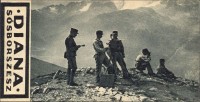 0175. Diana Sósborszesz. „Svájci katonák őrjárata jelző készülékkel a svájci havasok között.”