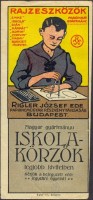 0857. Rigler József Ede Papírnemű Gyár Rt., Budapest – Iskolakörzők.