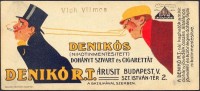 0135. Denikó dohány, szivar, cigaretta – Denikó Rt., Budapest.