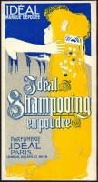 0489. Idéal Shampooning en poudre – Parfumerie Idéal, Párizs, London, Budapest, Bécs.