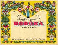 1066. Boróka Pálinka (italcímke) – ismeretlen gyártó.