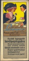 0860. Rigler József Ede Papírnemű Gyár Rt., Budapest – Levélpapíros.