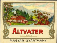1050. Altvater (italcímke) – ismeretlen gyártó.