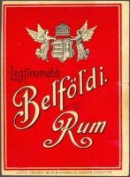 1061. Belföldi Rum (italcímke) – ismeretlen gyártó.