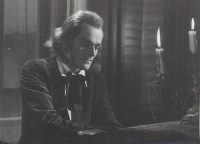 Darvas Iván Liszt Ferenc szerepében az Erkel c. filmben (1952)