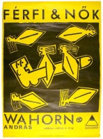 Wahorn András (graf.) : Férfi & nők - Wahorn András kiállítása; Komáromi Kisgaléria, 1988.