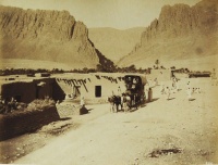 024.     UNKNOWN / ISMERETLEN : [Village on the Sinai Peninsula (?)], cca.1890.