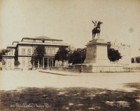 31.     SÉBAH, J. P(ASCAL) : Statue Equestre d’Ibrahim Pasha. Cca. 1880.