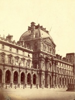 051.     COLLIN (?) : Nouveau Louvre. Cca. 1860. 