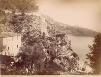 055.     [GILLETTA, JEAN] : Route de Nice á Monaco. Cca. 1910.