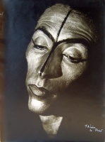 058.     LE PRAT, THÉRÉSE : [Akira Kito  (1925-1994) Japanese artist’s portrait], 1962.