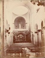 68.     [DAMIANI(?)] : [The Ecce Homo Roman Catholic Church on Via Dolorosa in Jerusalem], cca. 1880.