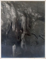 104.     [BALOGH, RUDOLF] : [Dripstone cave, Aggtelek.], 1931.