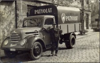 147.     UNKNOWN - ISMERETLEN : [Trucks of the Budapest Dry Cleaning Company in the 1960's.]