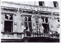 159.     UNKNOWN - ISMERETLEN : [After the siege of the Hungarian Radio in 1956.]