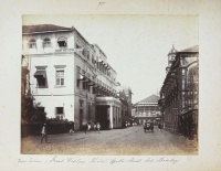 228.     UNKNOWN - ISMERETLEN : Vorder Indien – Great Western Hotel, Apollo Street, Fort Bombay. Cca. 1880.