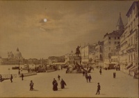 235.     UNKNOWN - ISMERETLEN : [Venezia, Riva degli Schiavoni], cca. 1880.