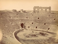 237.     UNKNOWN - ISMERETLEN : [Roman amphitheater in Verona], cca. 1900.
