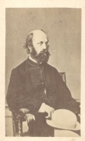 109.     [BORSOS, (JÓZSEF) and DOCTOR, (ALBERT) : [Portrait of Mór Jókai (1825-1904) hungarian writer], 1866.