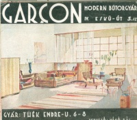 Garcon Modern Bútorgyár - Tervező: Vágó Pál