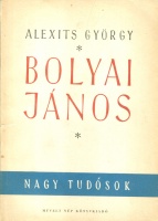 Alexits György : Bolyai János
