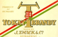 Tokay Brandy - Zwack & Co.
