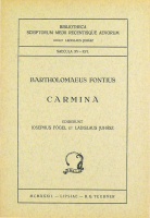 Bartholomaeus Fontius (Bartolomeo Fonzio) : Carmina