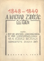 Zsoldos Jenő : 1848-1849 a magyar zsidóság életében