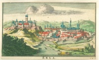 Dankerts, Iustus : ERLA, [cca. 1680.] - D1 voomaamste fortessen van Hungaria...