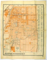 Pestszenterzsébet  1:10000  (közlekedési térképpel, 1941)