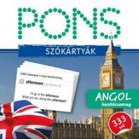 PONS Szókártyák angol nyelvből (alcím: 333 szó Angol kezdő csomag)