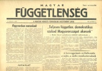 Magyar Függetlenség, 1956. I. évf. 4. szám. - 