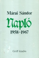 Márai Sándor : Napló 1958-1967