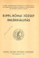 Rippl-Rónai Emlékkiállítás 1947.