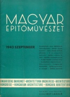 Magyar Építőművészet. 1943 szeptember