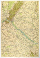 Pozsony és Győr  [200 000-es katonai térképe]