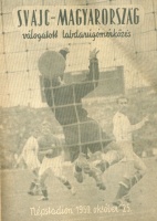 Svájc-Magyarország válogatott labdarúgómérkőzés. Népstadion. 1959. október 25.