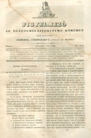 Vörösmarty Mihály - Schedel Ferenc - Bajza József (szerk.) : Figyelmező - az egyetemes literatura körében, 1839. November 24., 47. sz. [III. évf. ]