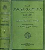 Nagy Magyar Compass (azelőtt Mihók-féle) 1935-1936 LIX. évfolyam - II. rész: Iparvállalatok