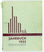 Jahrbuch 1933. Des Vereines der Maschinenmeister und Drucker Niederösterreichs.
