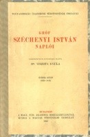 Viszota Gyula, Dr. (szerk.) : Gróf Széchenyi István naplói, Ötödik köt. (1836 - 1843)